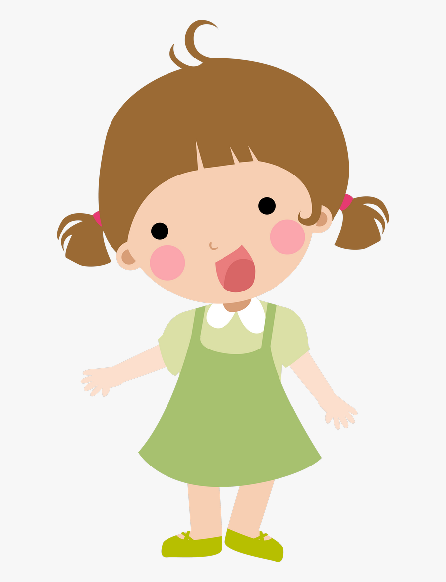 Girls Clipart Fishing - Free Vector Kids, Transparent Clipart