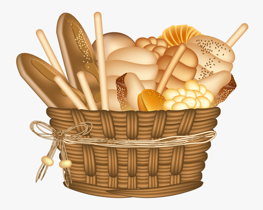 Bread Basket Clip Art - Bread Basket Clipart Png, Transparent Clipart