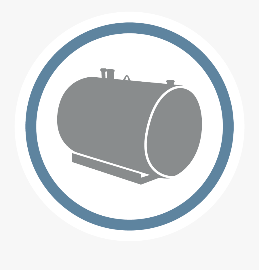 Fuel Storage Tank Icon, Transparent Clipart