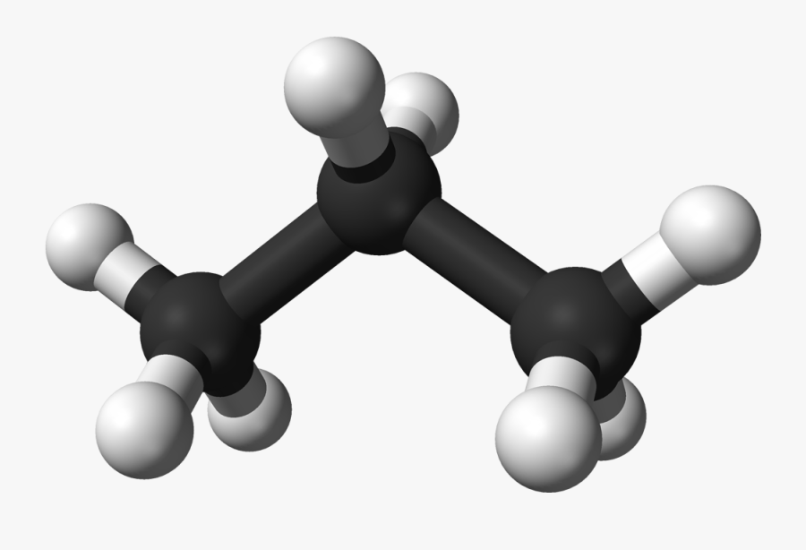 Http - //commons - Wikimedia - Org/ - Propane Molecule, Transparent Clipart