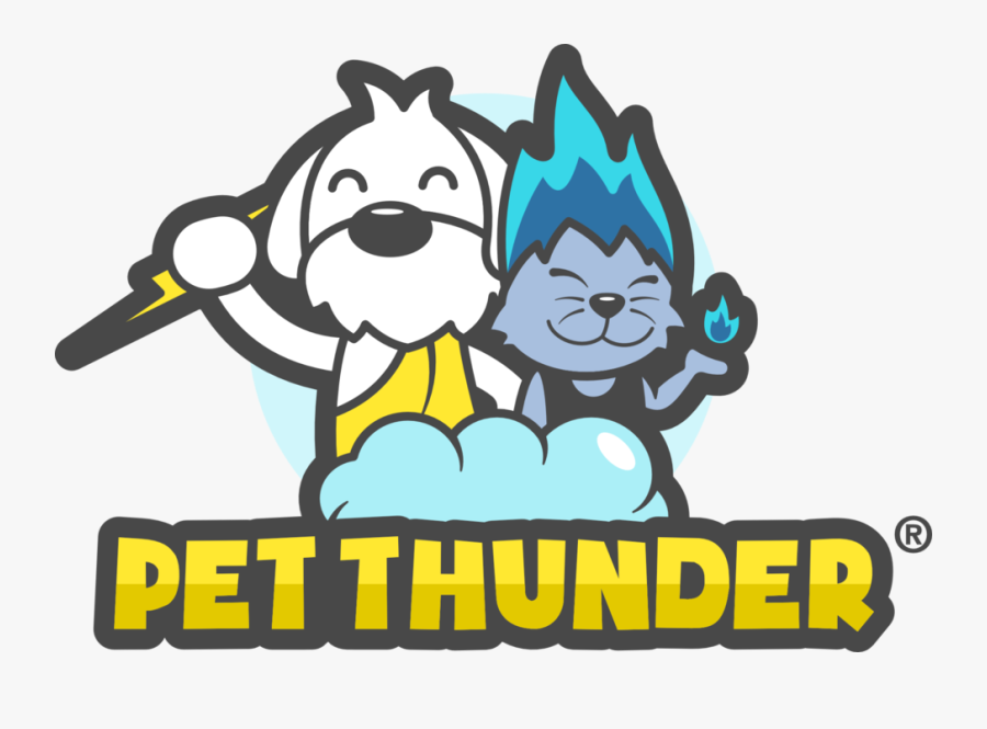 Pet Thunder - Cartoon, Transparent Clipart