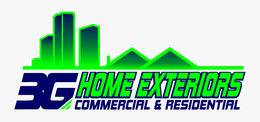 3g Home Exteriors - Graphic Design, Transparent Clipart