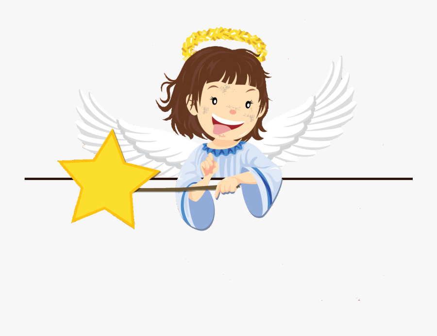Christmas Angels Clip Art, Transparent Clipart