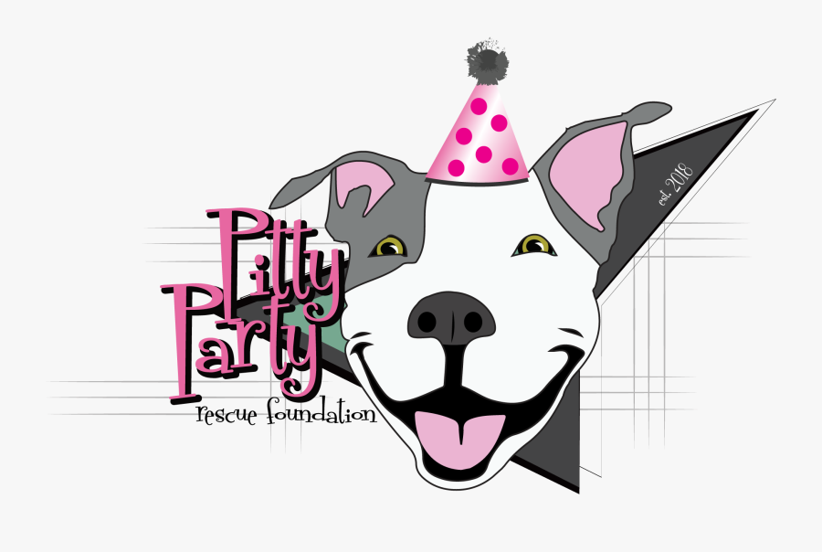 Pitty Party Rescue Foundation Logo, Transparent Clipart