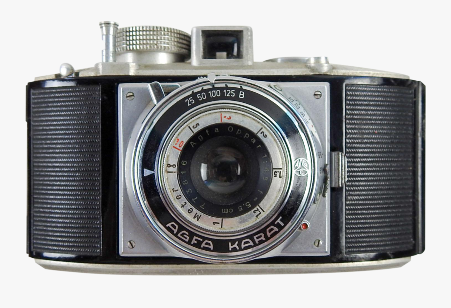 Camera Vintage Png - Point-and-shoot Camera, Transparent Clipart