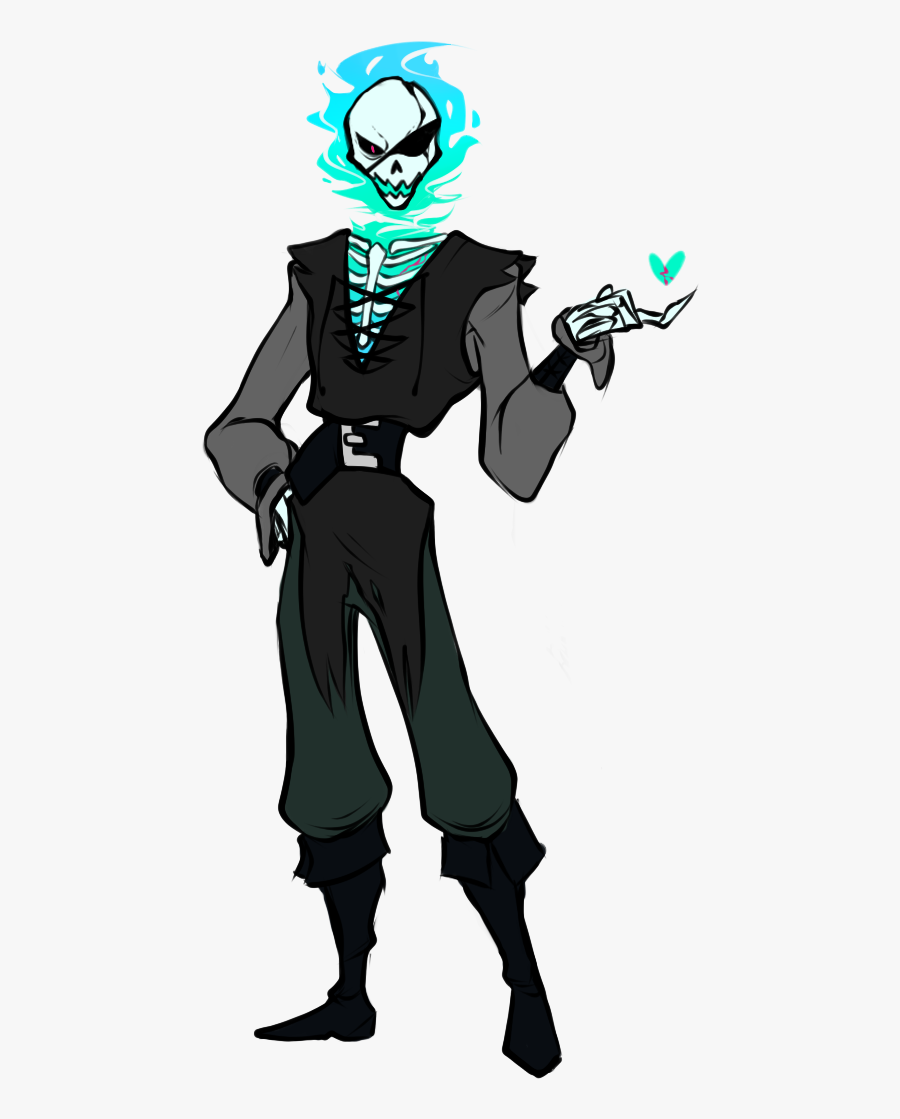 [undertale Oc] Captain Sternum - Male Undertale Skeleton Oc, Transparent Clipart