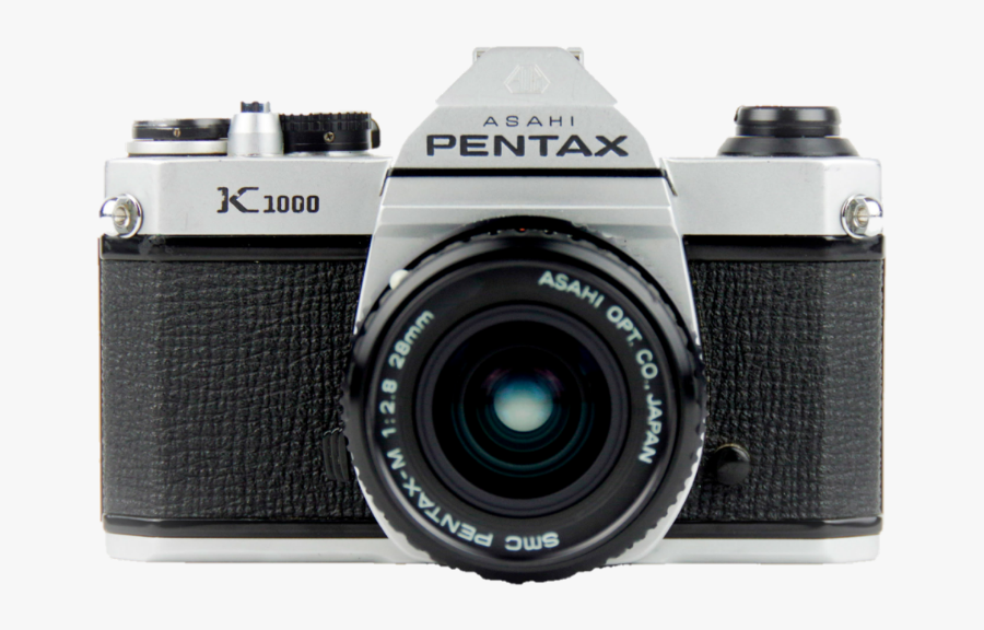 #camera #film #photography #black And White #pentax - Pentax K1000, Transparent Clipart