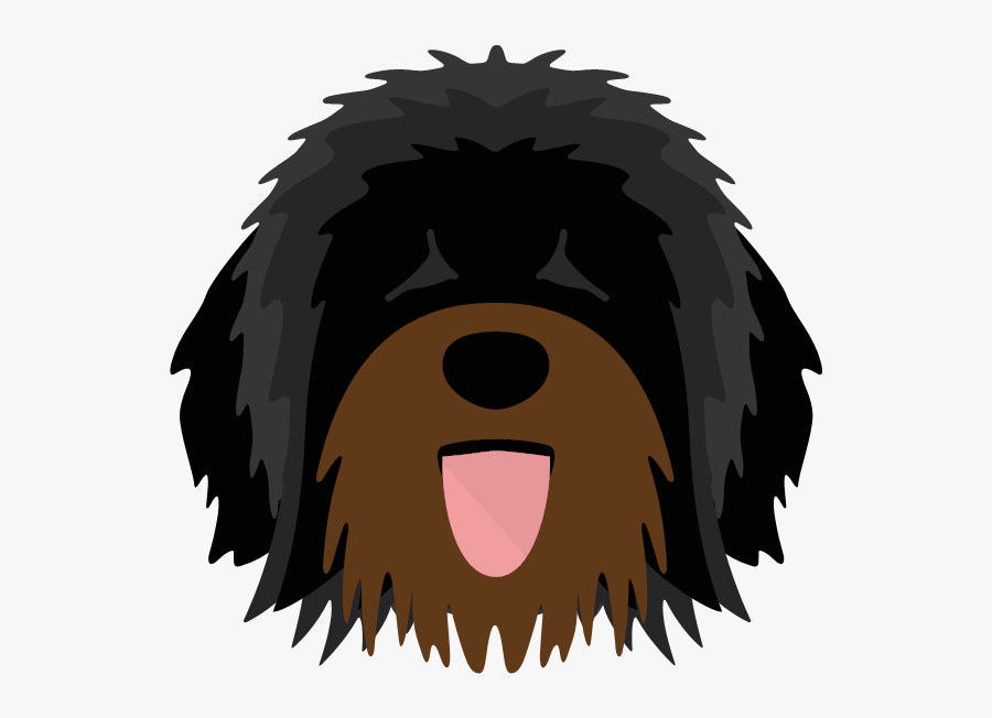 Yappicon - Briards Png, Transparent Clipart