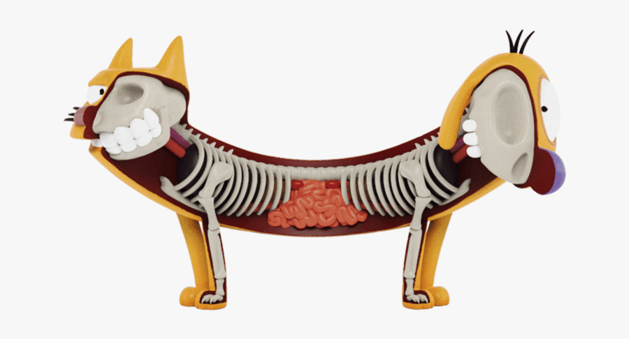 Mighty Jaxx Catdog, Transparent Clipart