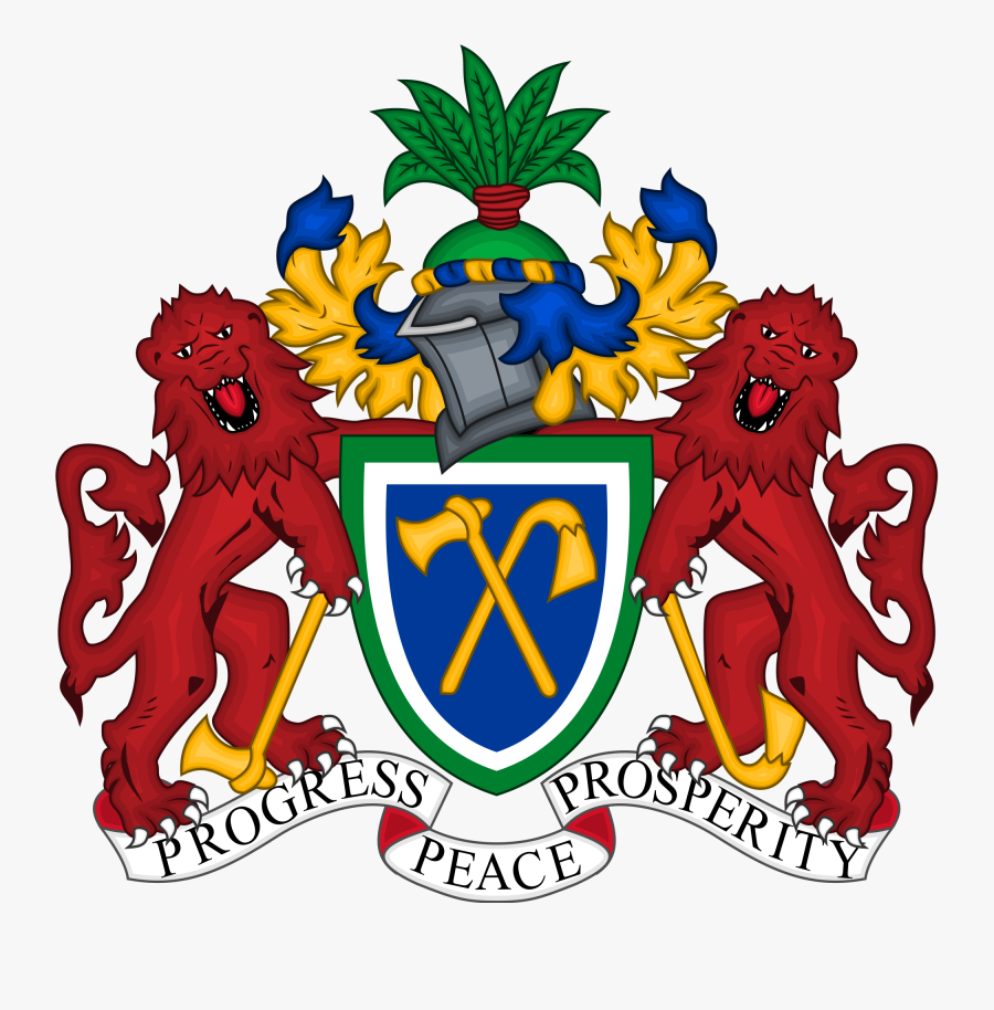 Presidents Clipart Political Environment - Coat Of Arms Of The Gambia, Transparent Clipart