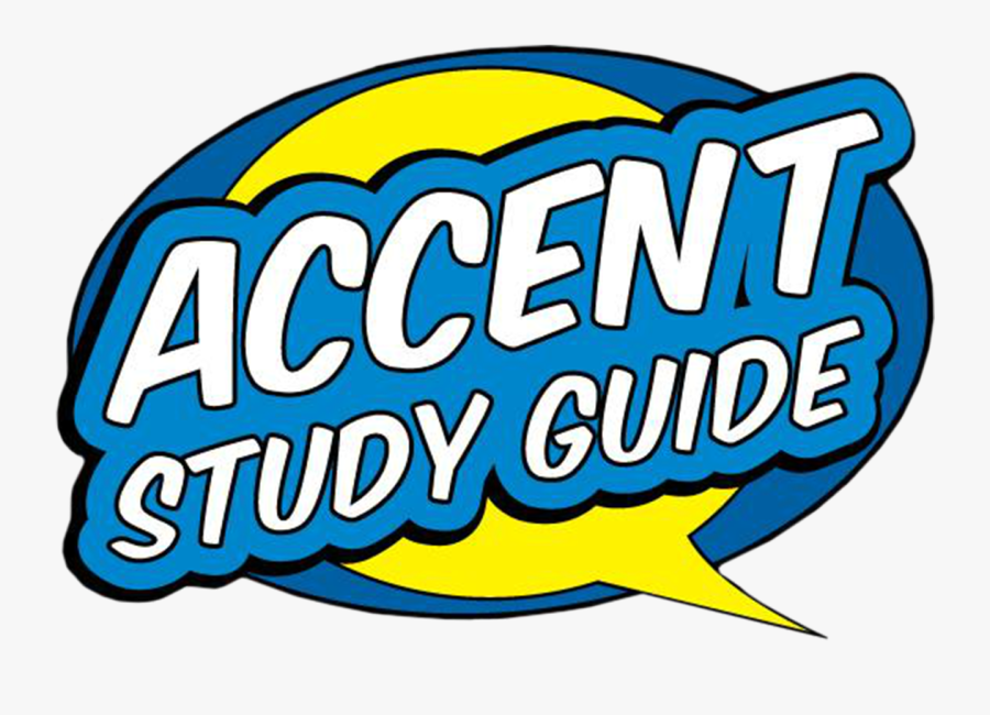 Accent Study Guide, Transparent Clipart