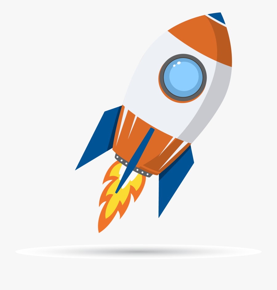 Blast Off Into Your First Term On The School Board - Cohete Fondo Blanco, Transparent Clipart