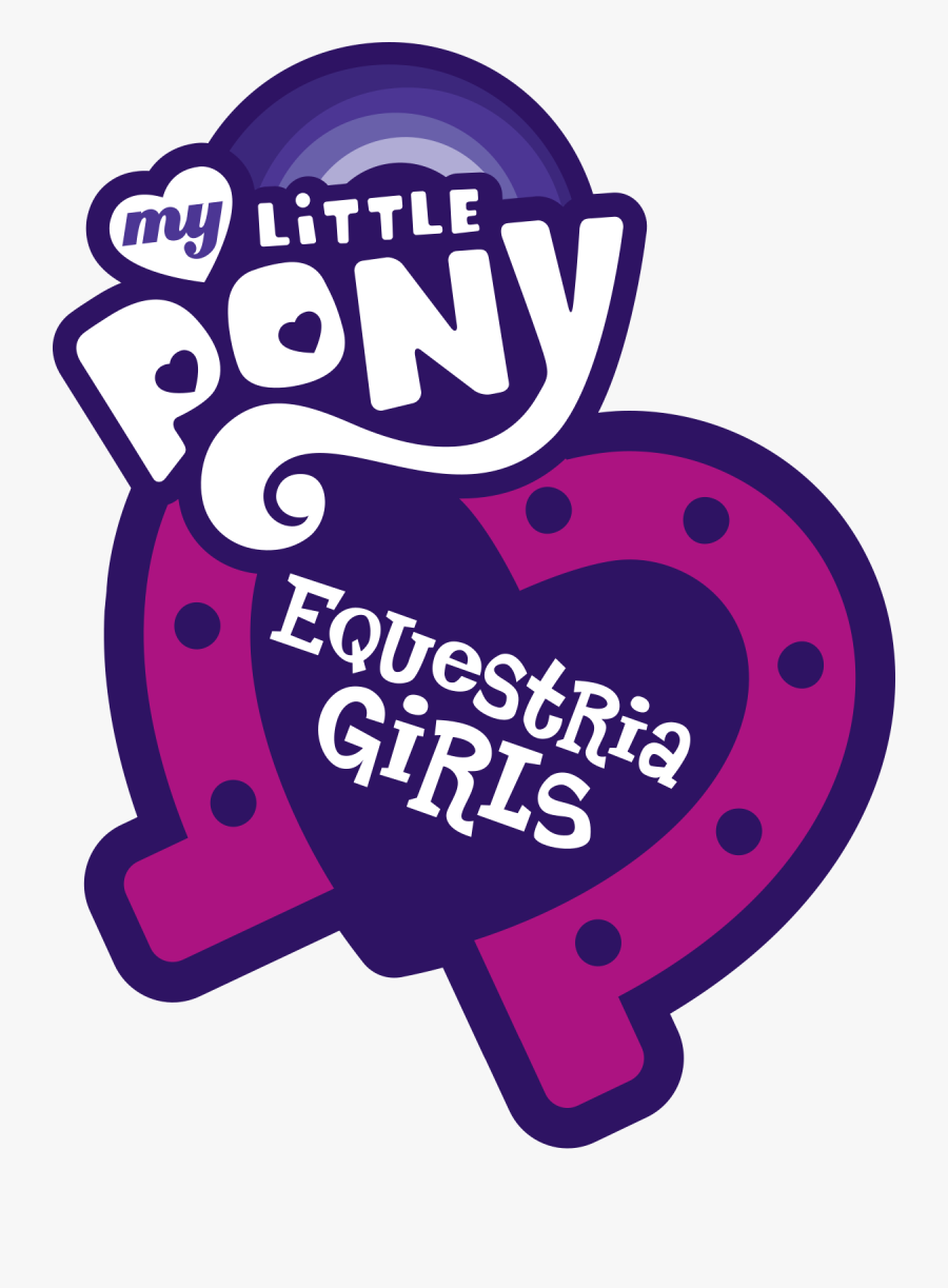 My Little Pony Equestria Logo, Transparent Clipart