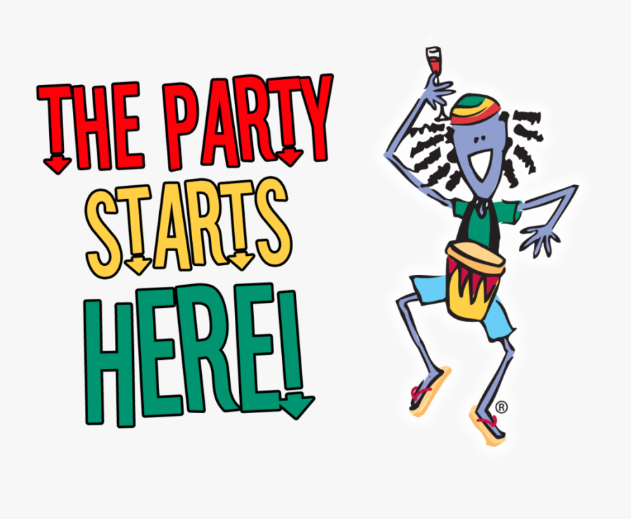 Reggae Party, Transparent Clipart