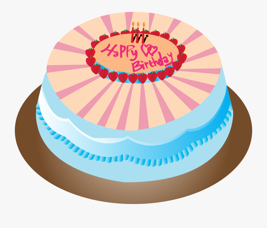 80th Birthday Cake Png, Transparent Clipart
