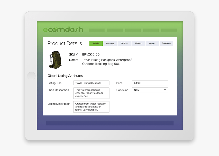 Clip Art Multichannel Software For Online - Ecomdash, Transparent Clipart