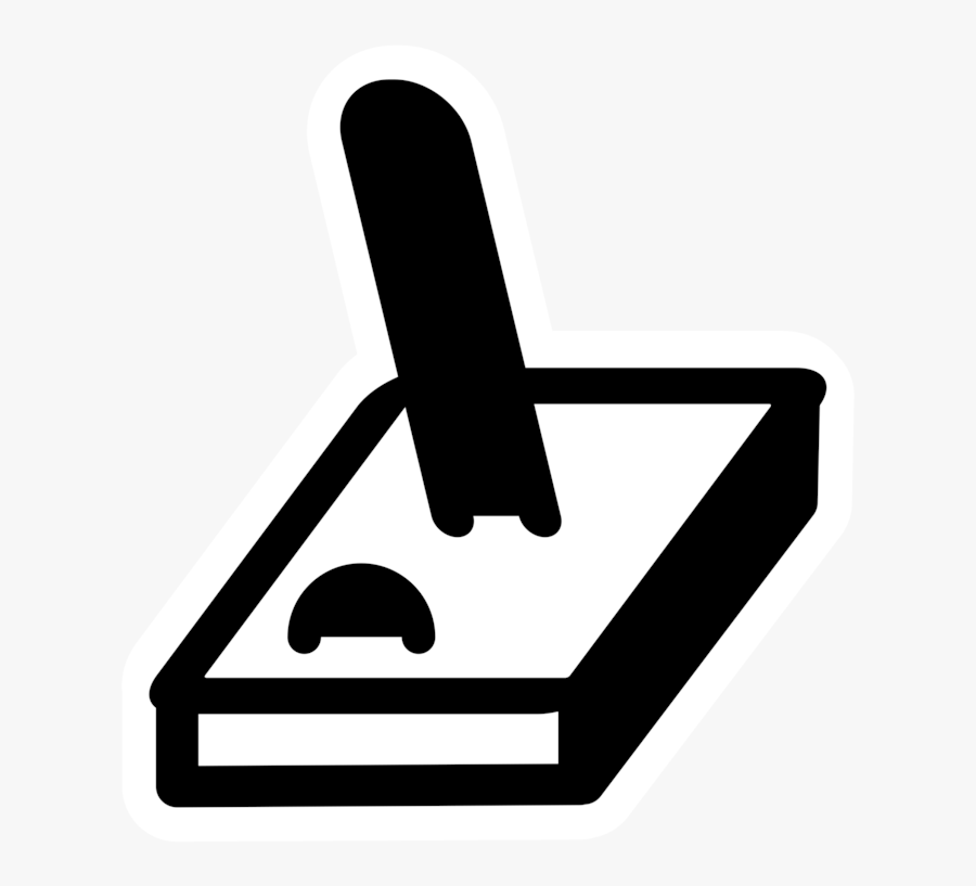 Symbol,logo,line - Joystick Mono, Transparent Clipart