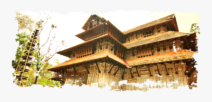Vadakumnadhan Temple Kerala Temple Images Png - Kerala Temple Images Png, Transparent Clipart