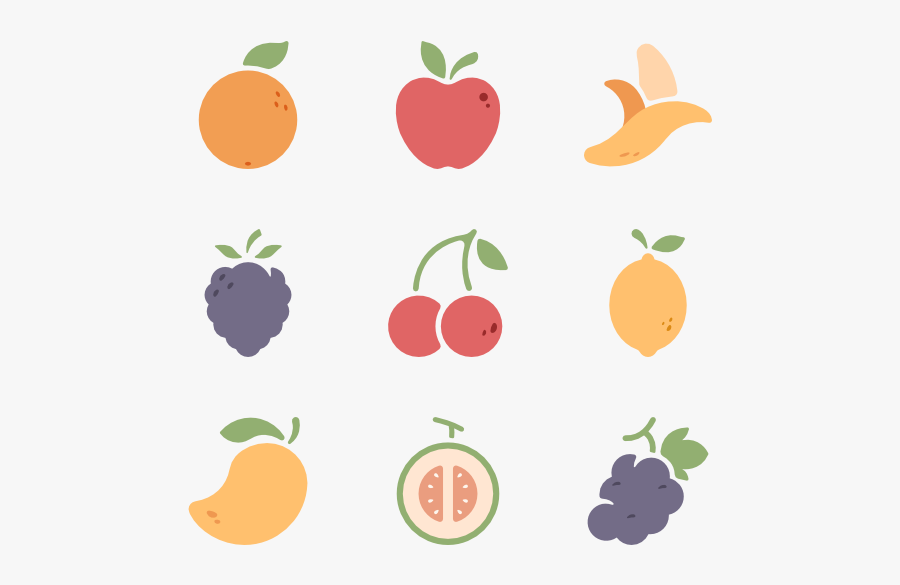 Fruit Vector - Vegetables And Fruits Icon, Transparent Clipart
