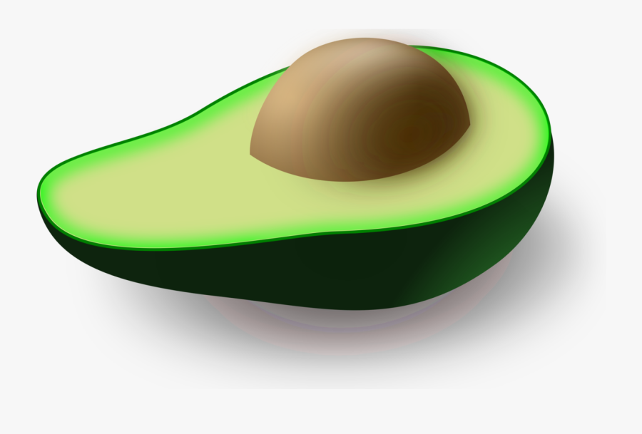 Plant,fruit,green - Clipart Avocado Png, Transparent Clipart