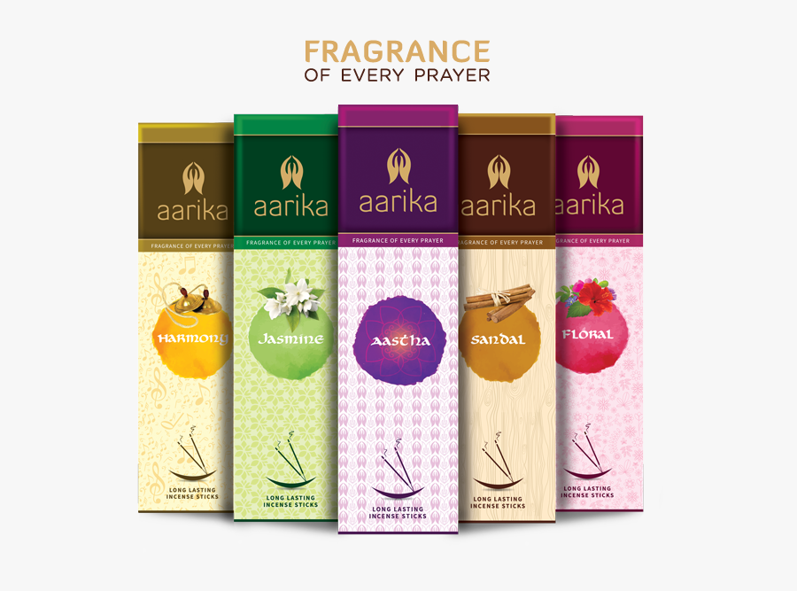 Clip Art Aarika Consumer Product Llp - Incense Sticks Packaging Design, Transparent Clipart