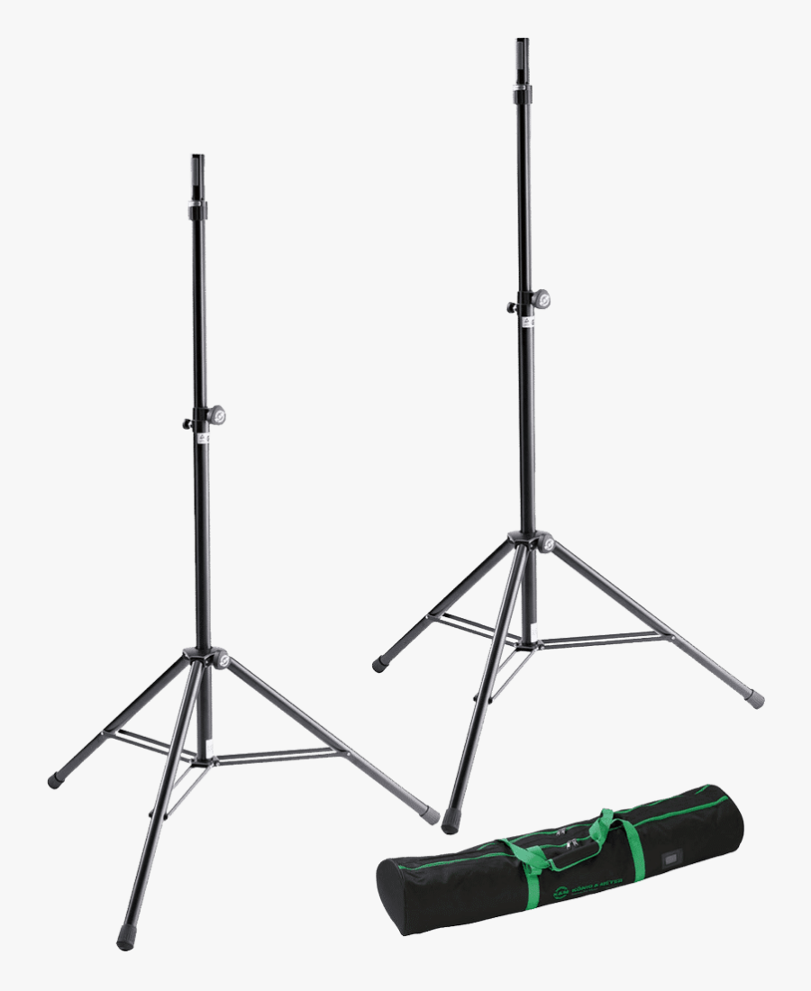 Ultra Heavy Duty Ring Lock Speaker Stand Set W/carry-bag - Speaker Stands & Mounts, Transparent Clipart