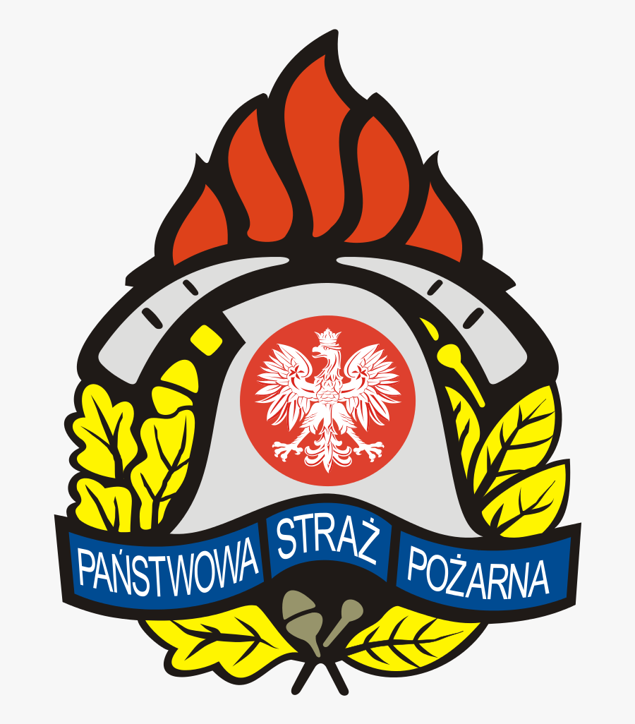 Art,crest,symbol - Państwowa Straż Pożarna Logo, Transparent Clipart