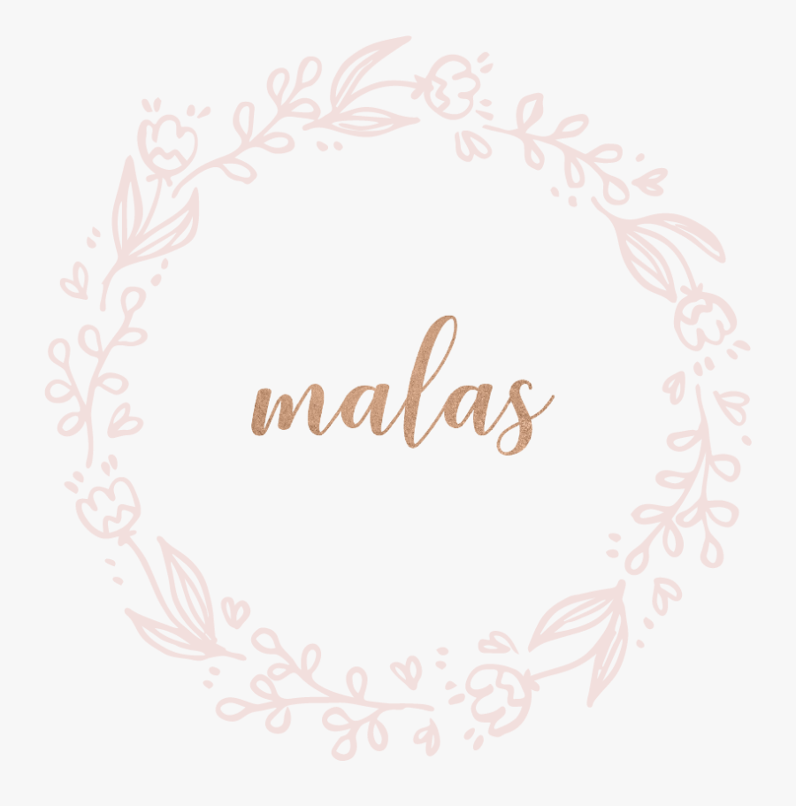 Necklace Clipart Mala - Calligraphy, Transparent Clipart