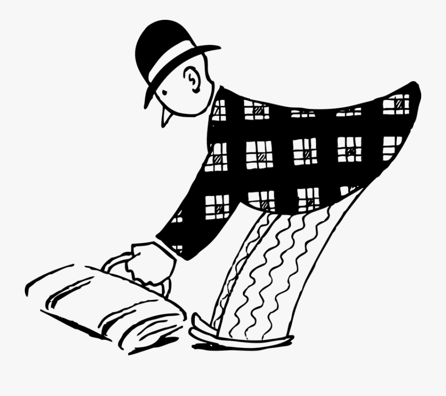 Man, Person, Human, Suitcase, Pick, Luggage, Picking - Picking Up A Suitcase, Transparent Clipart