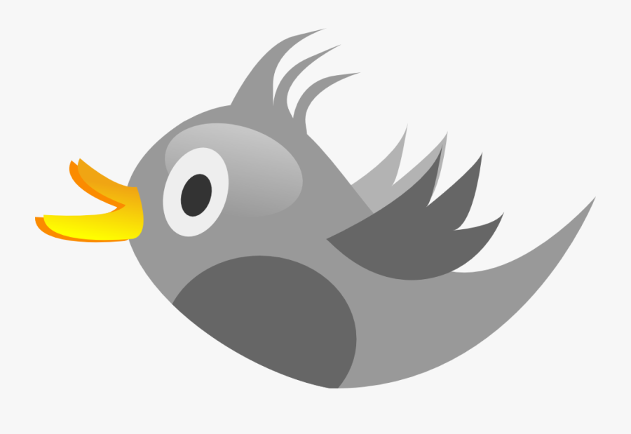 Blue Tweet Bird Clipart, Transparent Clipart