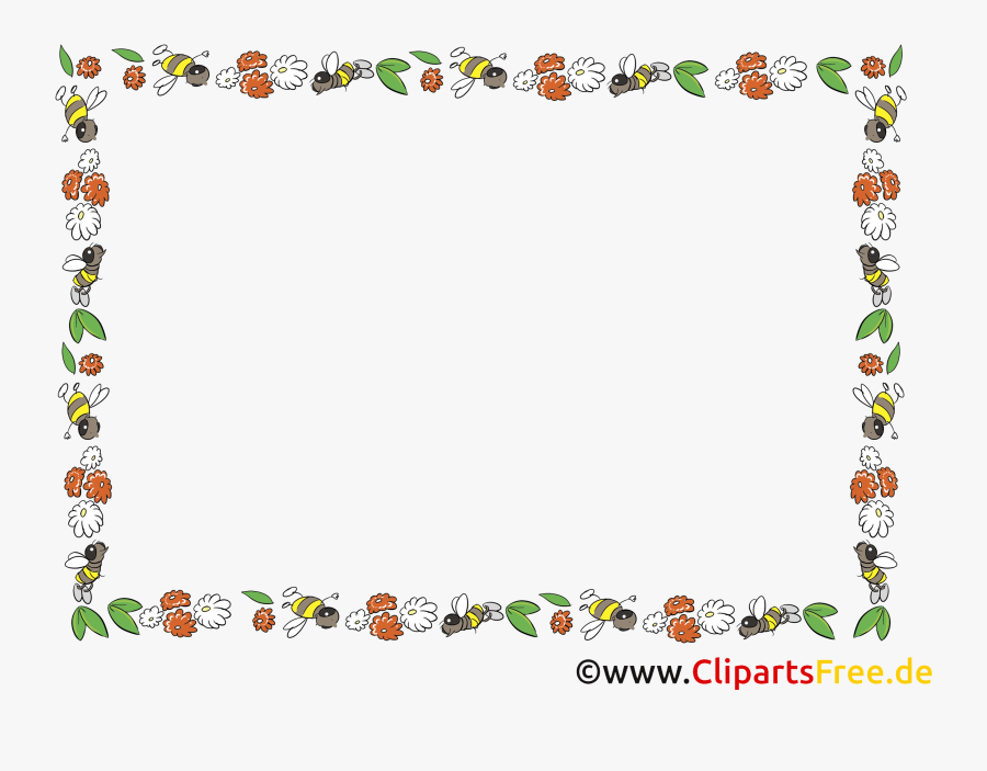 Ramka Tła Clipart Za Darmo - Bordure De Page Fleurs, Transparent Clipart