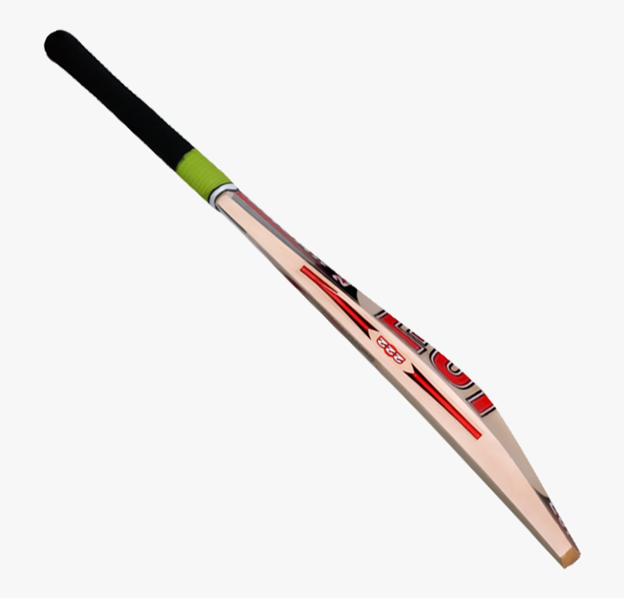 Side On Cricket Bat, Transparent Clipart