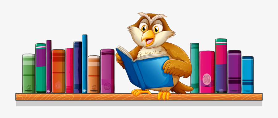 Sowa - Godziny Otwarcia Biblioteki Szkolnej, Transparent Clipart