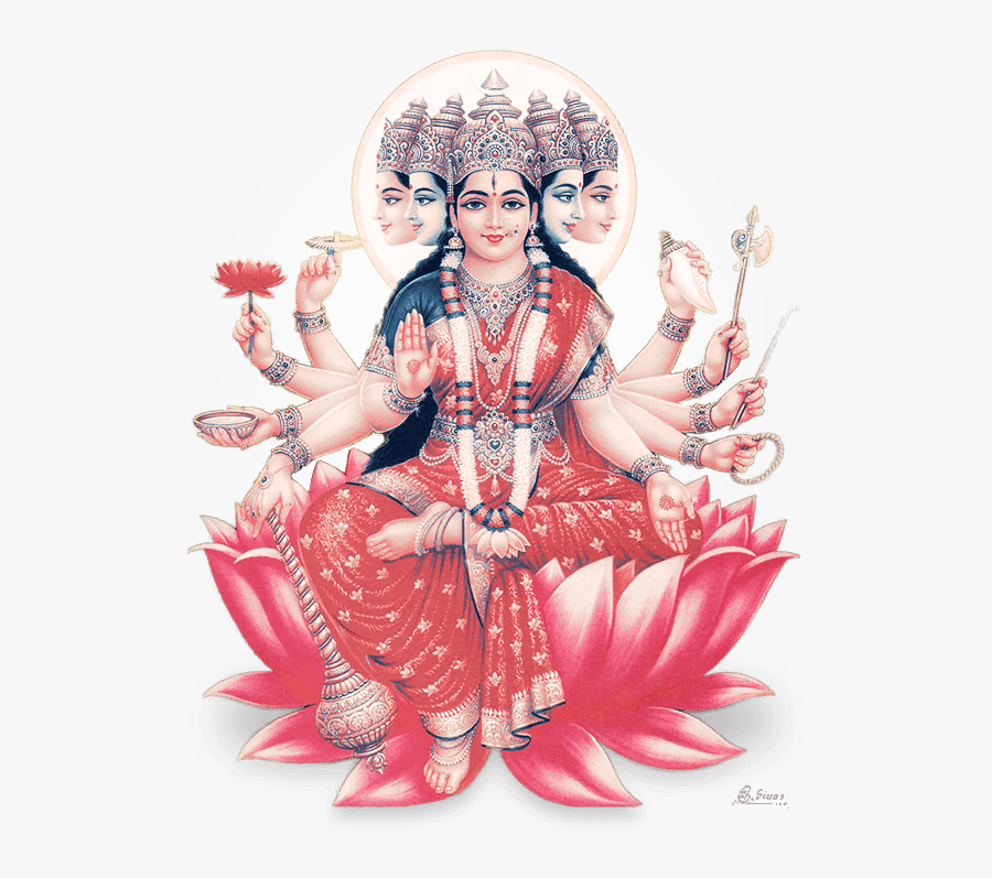 Gayatri Mata Png - Mata Gaytri, Transparent Clipart