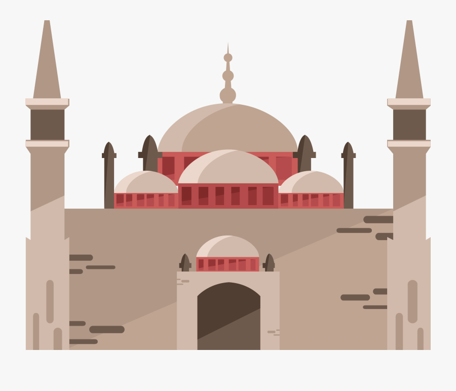 Temple Vector Png Download - Gurdwara, Transparent Clipart