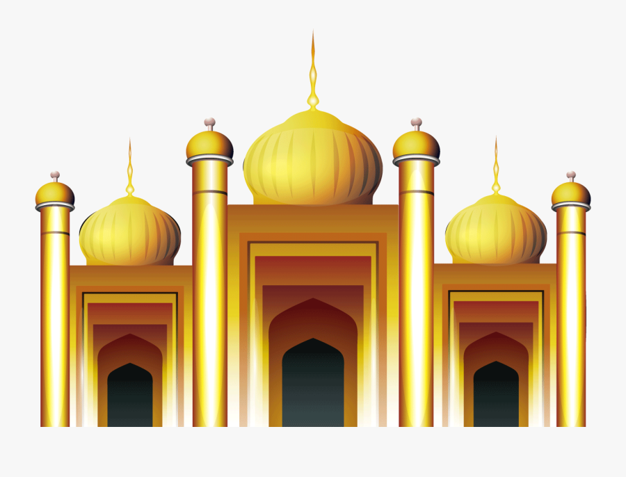 Transparent Mosque Clipart - พื้น หลัง มัสยิด, Transparent Clipart