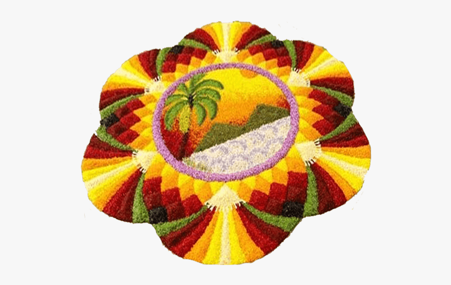 Aarti Thali Decoration With Rice, Transparent Clipart