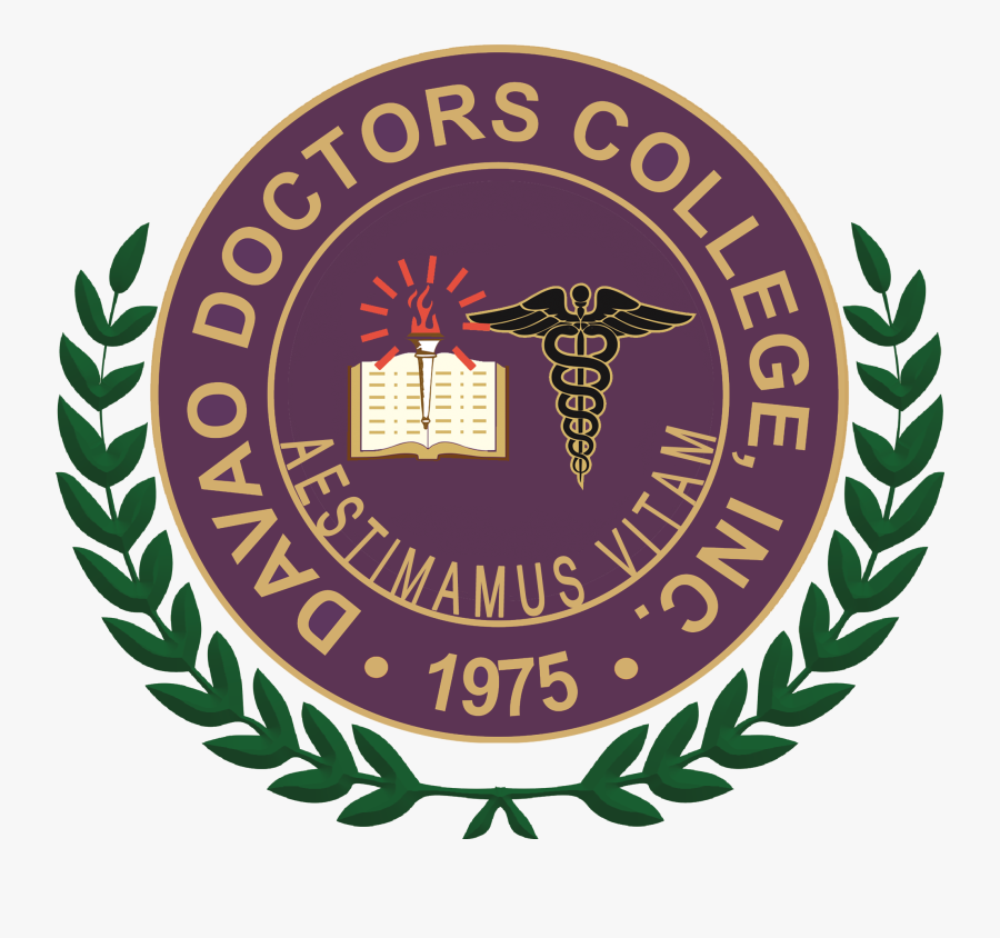 Doctor Logo Png - Davao Doctors College Logo, Transparent Clipart