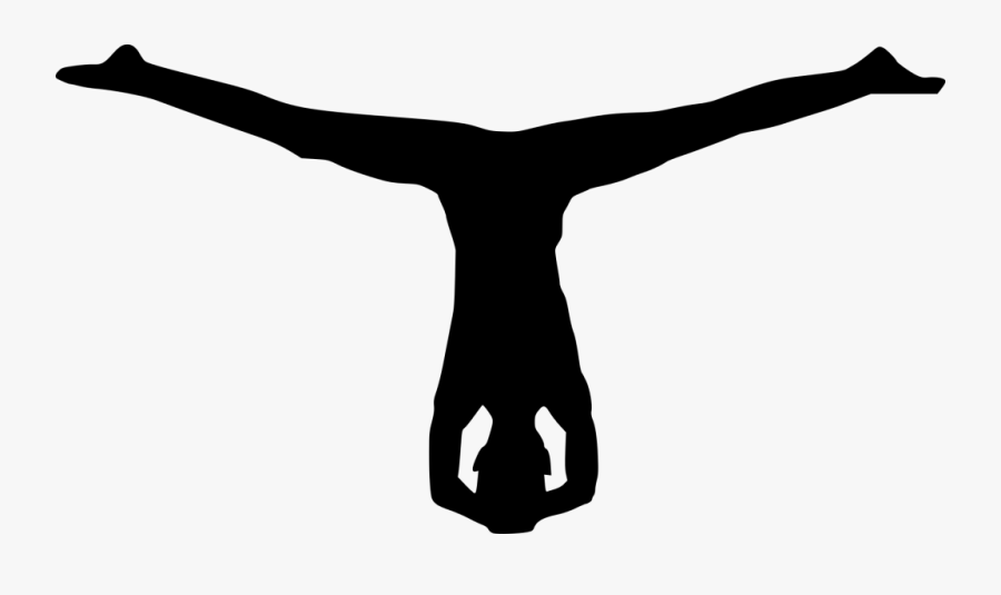Transparent Transparent Background Yoga Silhouette, Transparent Clipart
