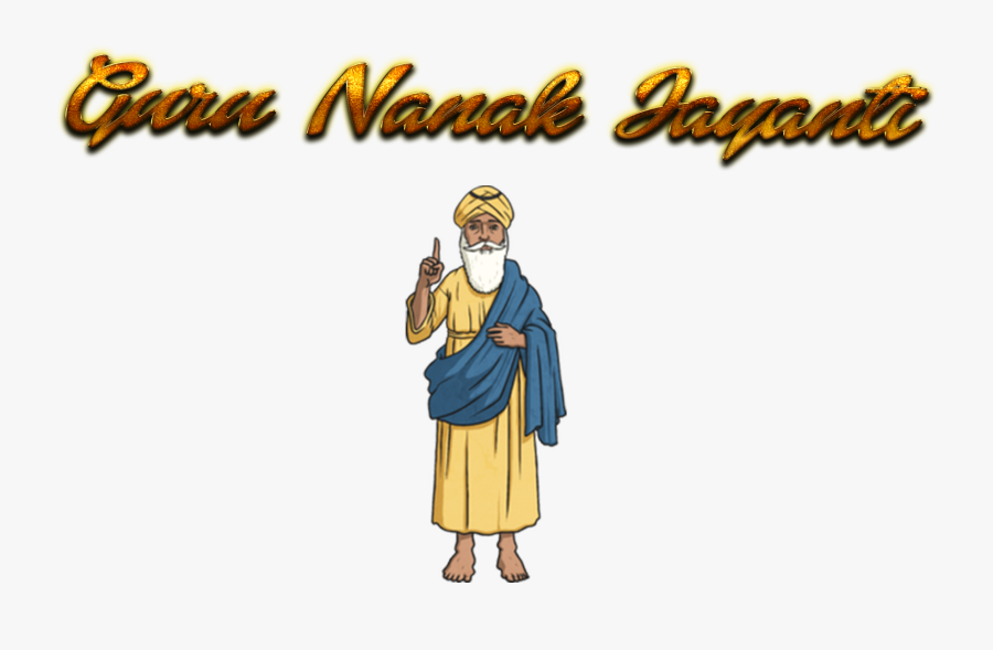 Guru Nanak Jayanti Png Free Pic - Cartoon, Transparent Clipart