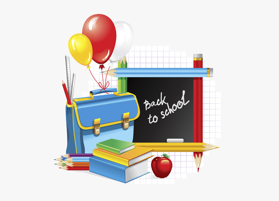 Back To School Vector Png, Transparent Clipart