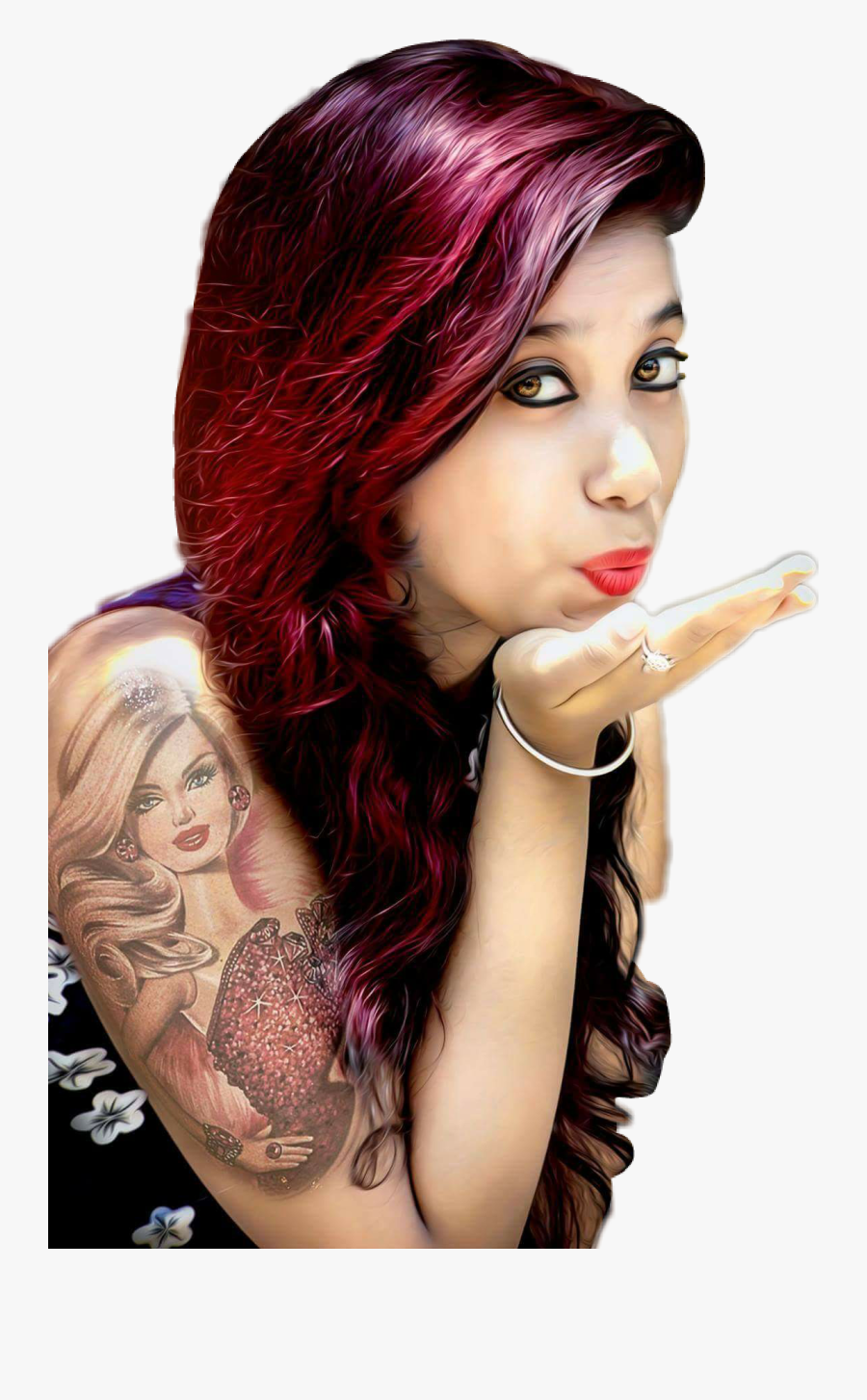 Lady Png File, Transparent Clipart