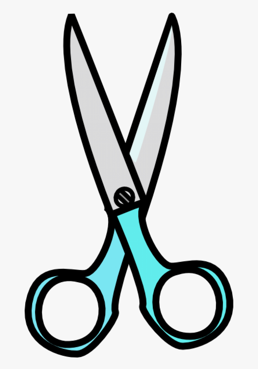 Hair Scissors Clip Art Style, Transparent Clipart