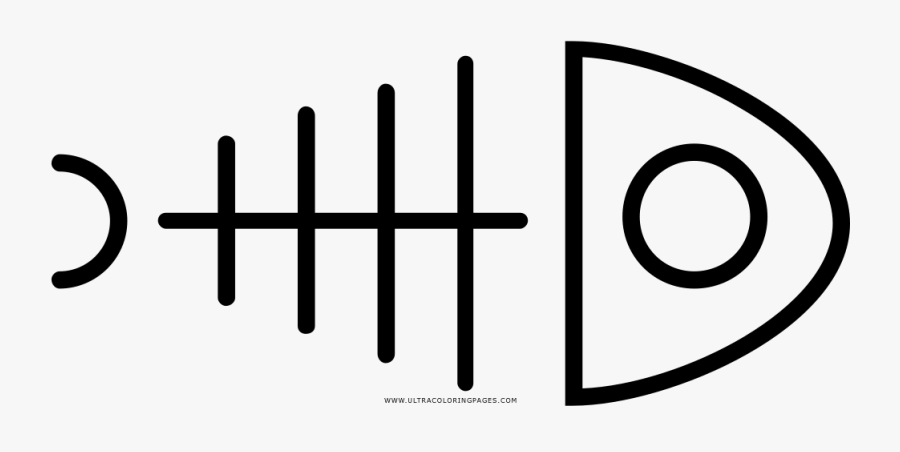 Dead Fish Coloring Page, Transparent Clipart