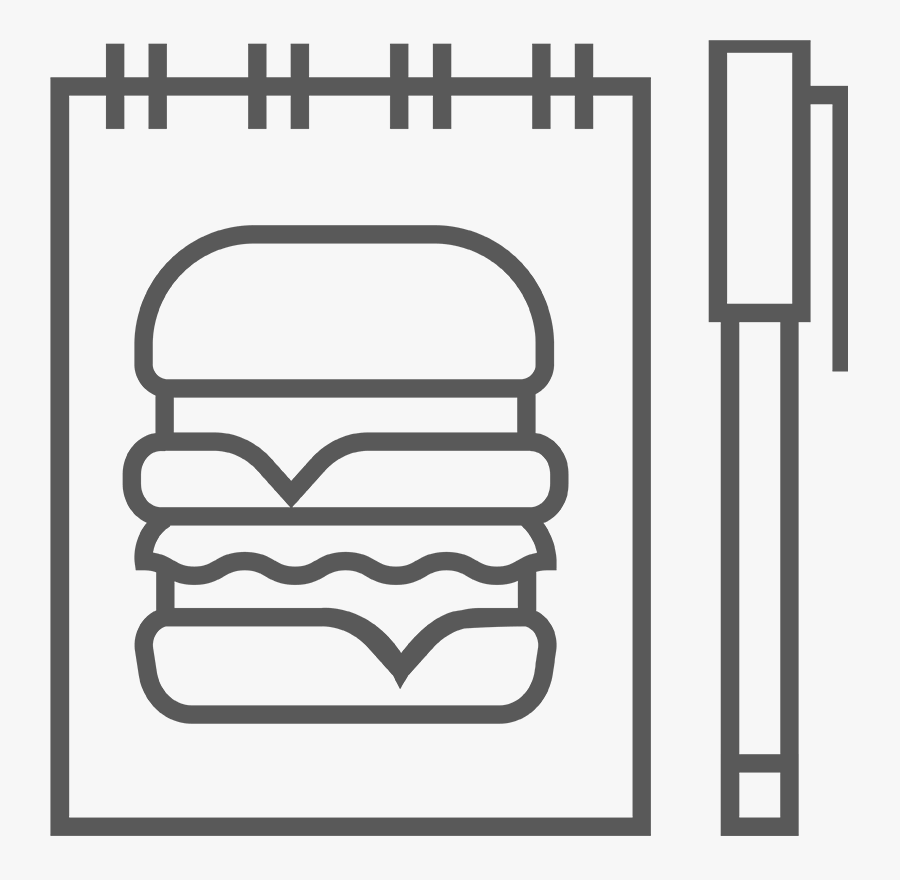 Transparent Recipe Icon Png - School Cafeteria Icons, Transparent Clipart