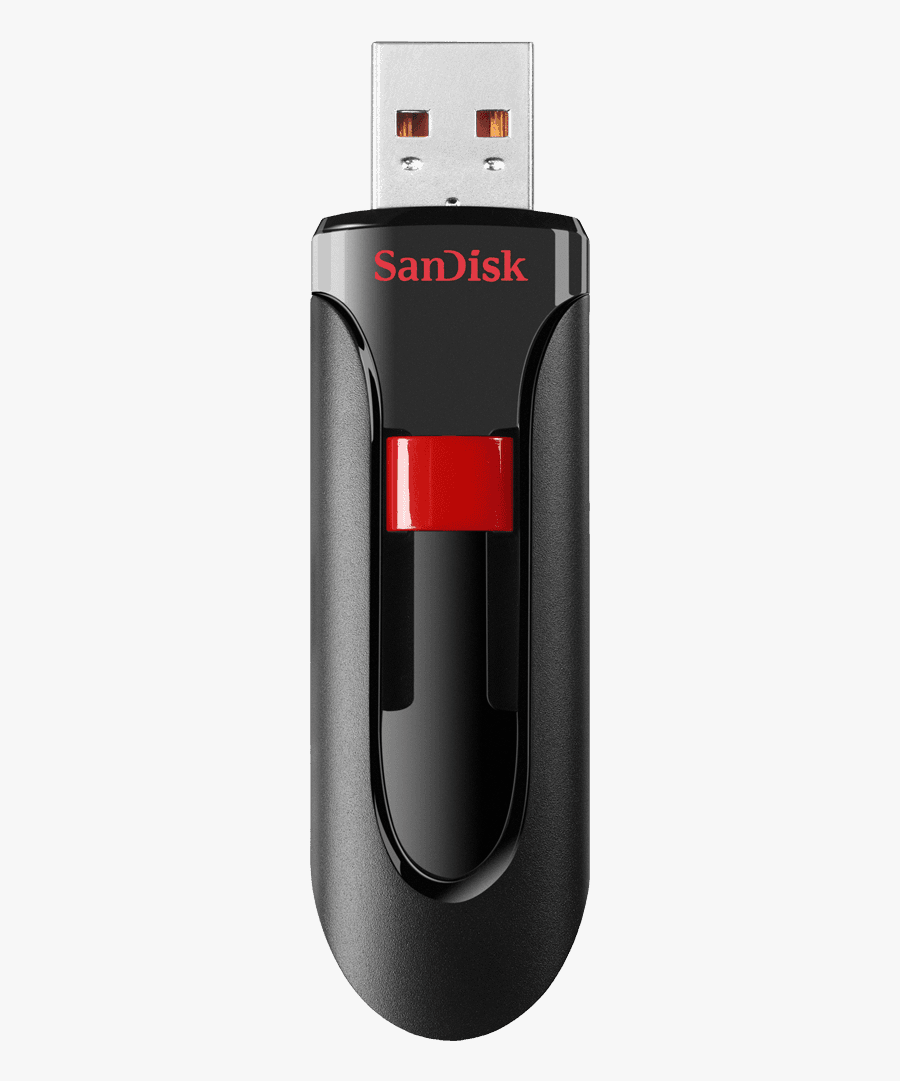 Cruzer Glide™ Usb Flash Drive - Sandisk Thumb Drive, Transparent Clipart