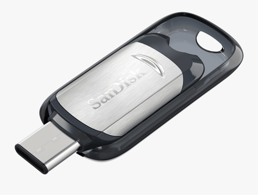 Computers Clipart Pendrive - Usb Type C Flash Drive, Transparent Clipart