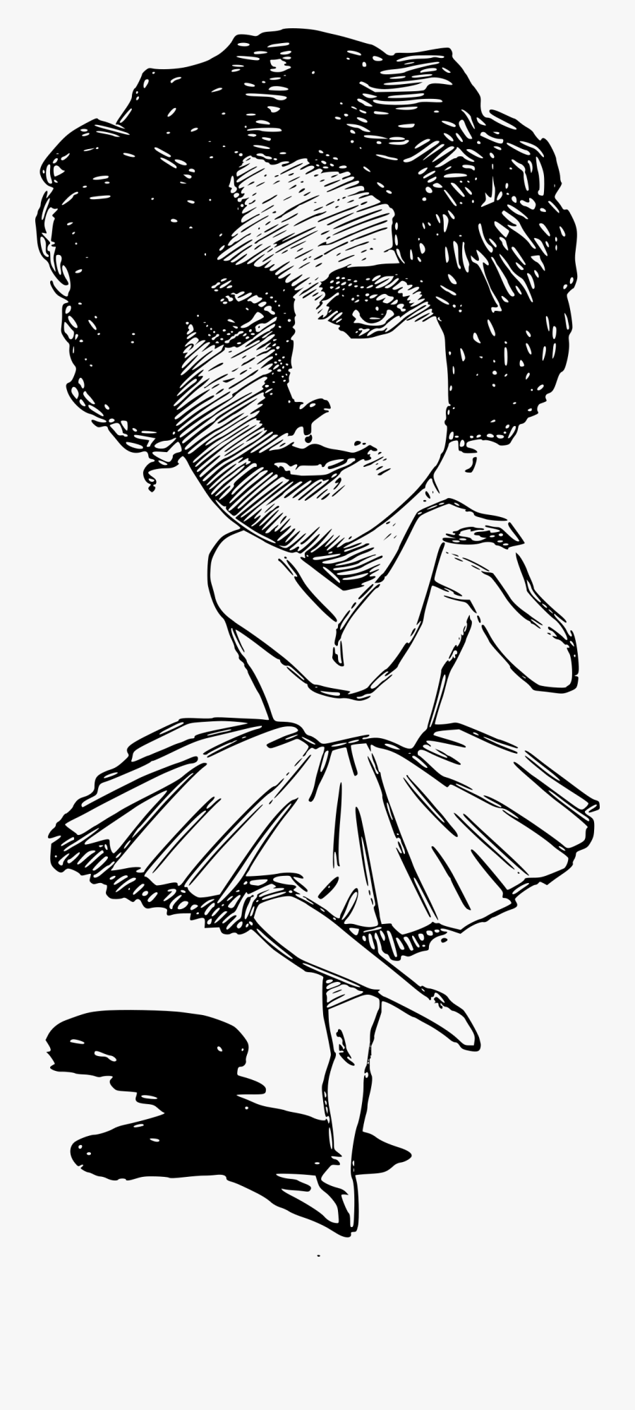Ballet Lady Clip Arts - Illustration, Transparent Clipart