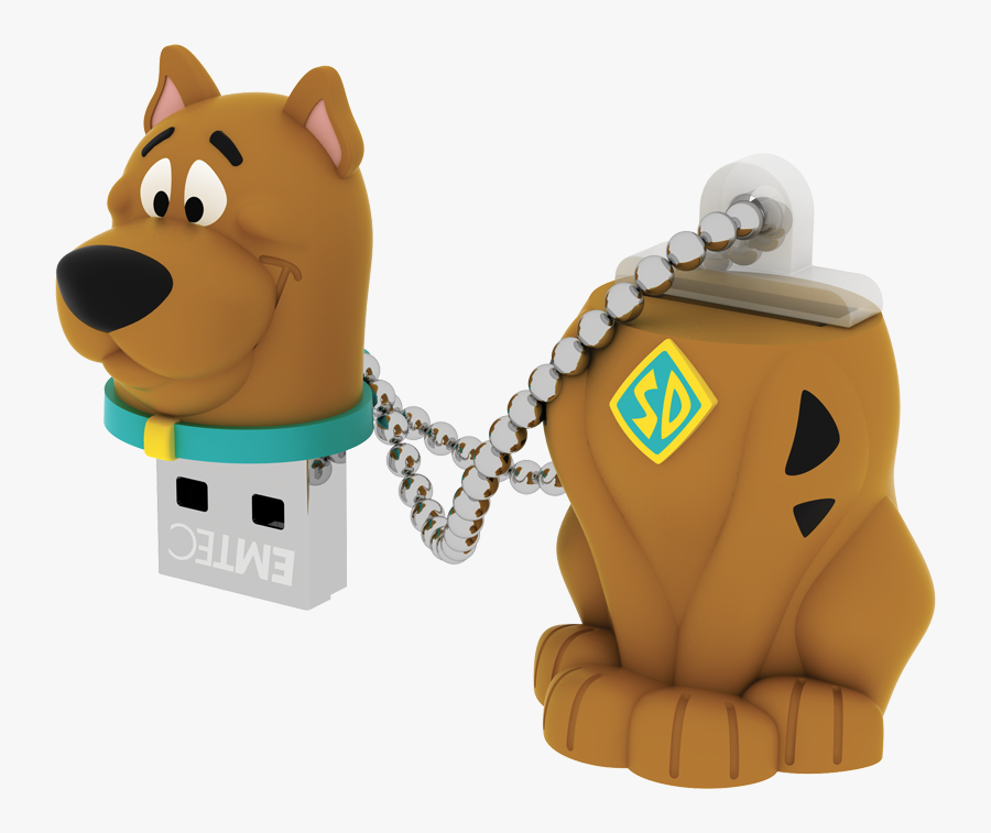 Scooby Doo Flash Drive, Transparent Clipart