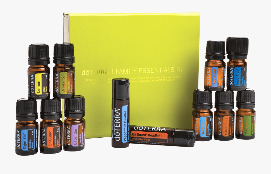 How To Purchase Doterra Products - Family Essential Kit 2019, Transparent Clipart